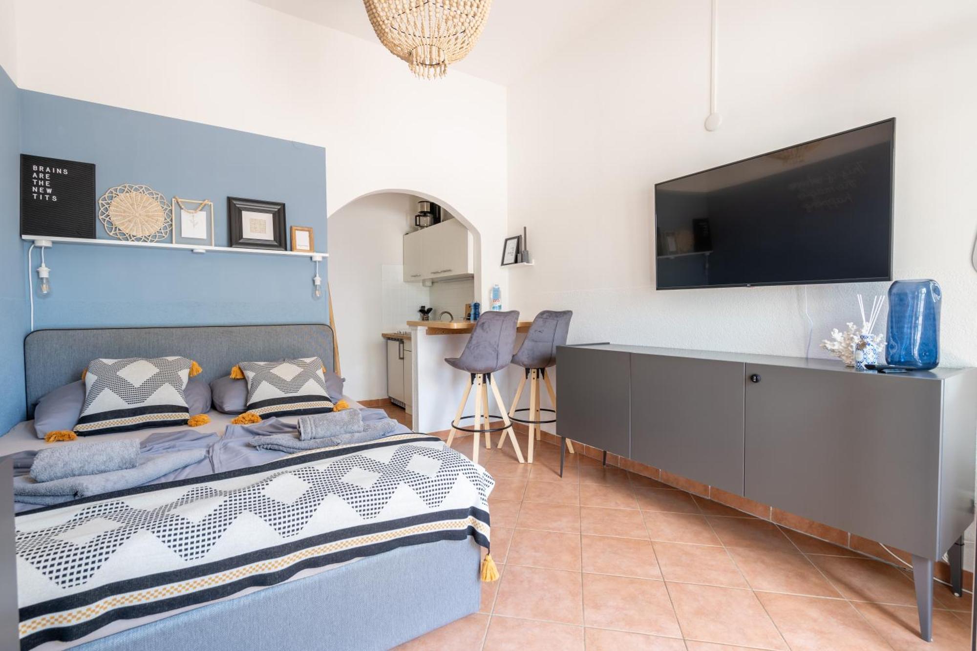 App Akumal-25M Zum Meer, Privatparkplatz, 50 Zoll Smart Tv, Sat Medulin Eksteriør bilde