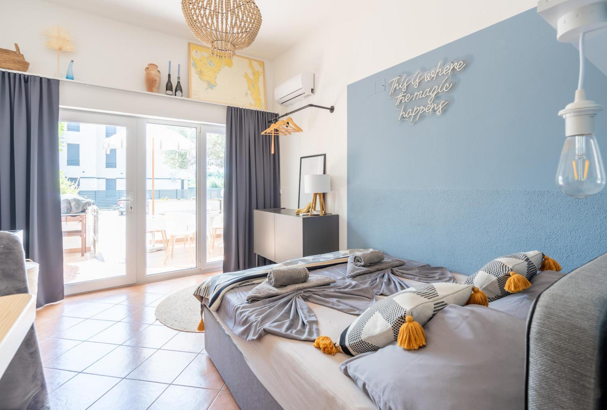 App Akumal-25M Zum Meer, Privatparkplatz, 50 Zoll Smart Tv, Sat Medulin Eksteriør bilde